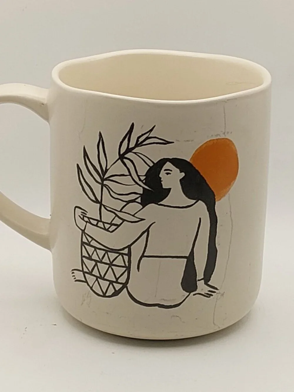 Opal House Plant Person Coffee Mug 16 oz. Botany Lover Horticulturist Stoneware